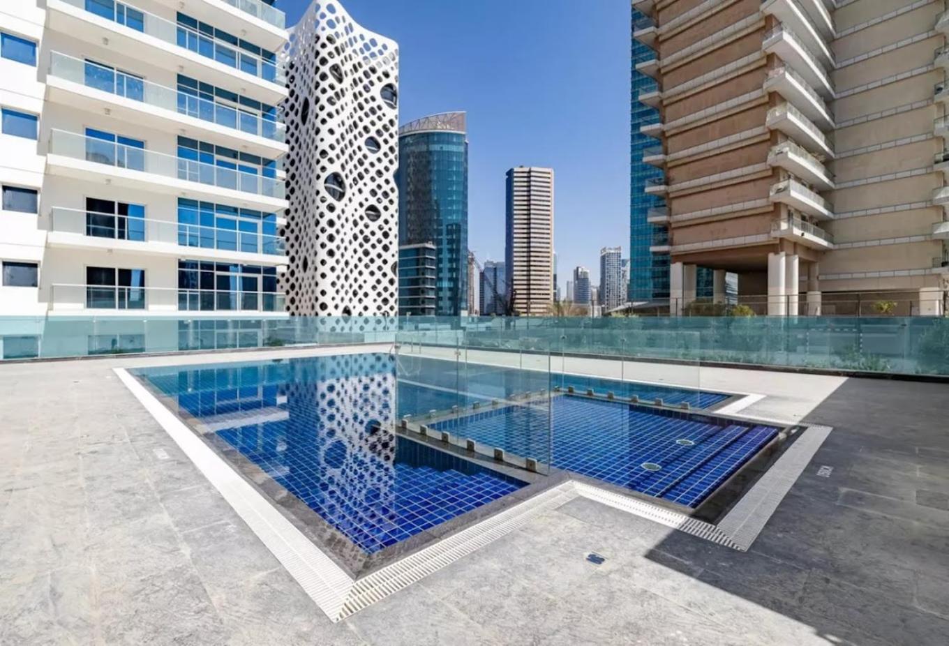 Lux Bnb I Ag Tower I Canal Views Vila Dubai Exterior foto